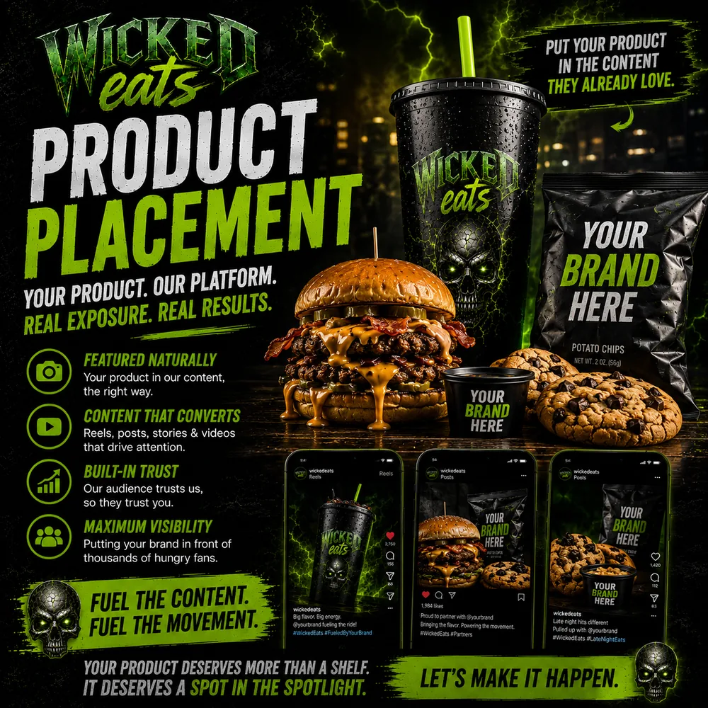 Product Placement — Your product featured in our content and events